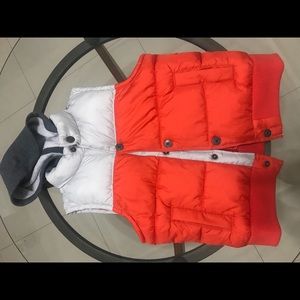 Like New Boys Old Navy Orange Vest